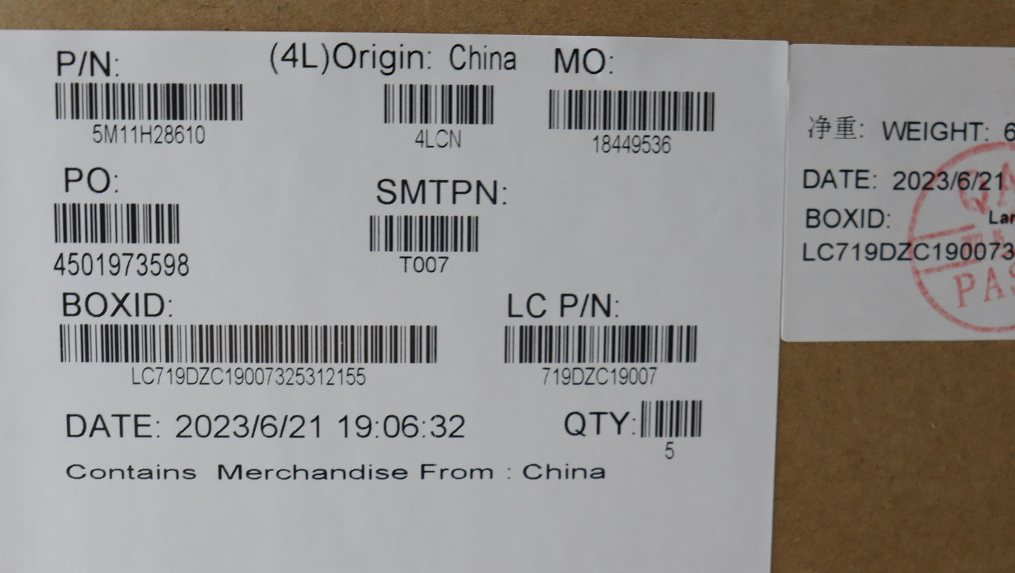 Lenovo Mech_Asm Side Panel L,Np,Metal - 5M11H28610