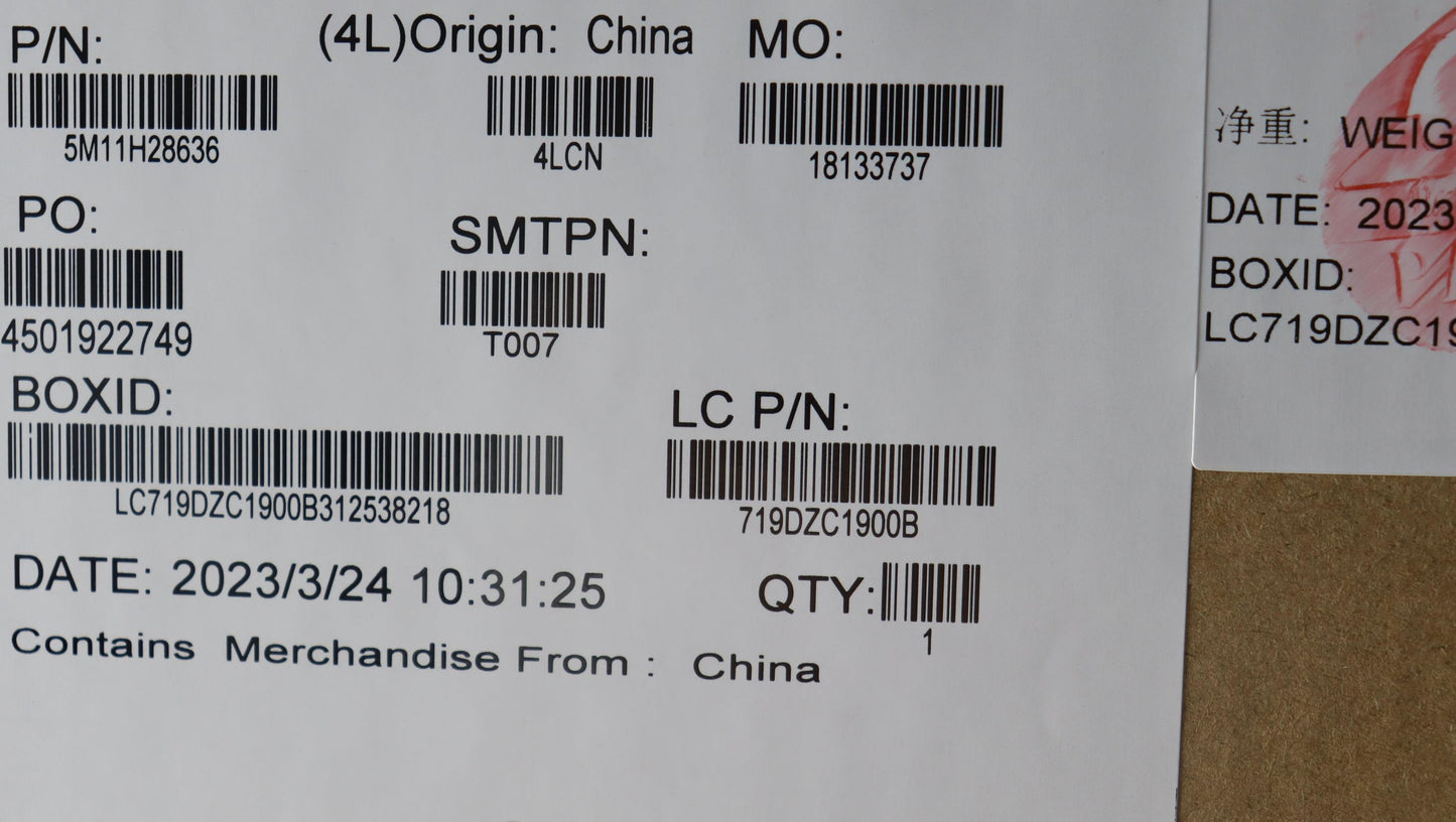Lenovo Mech_Asm Mainchassisgrayt580_2 - 5M11H28636