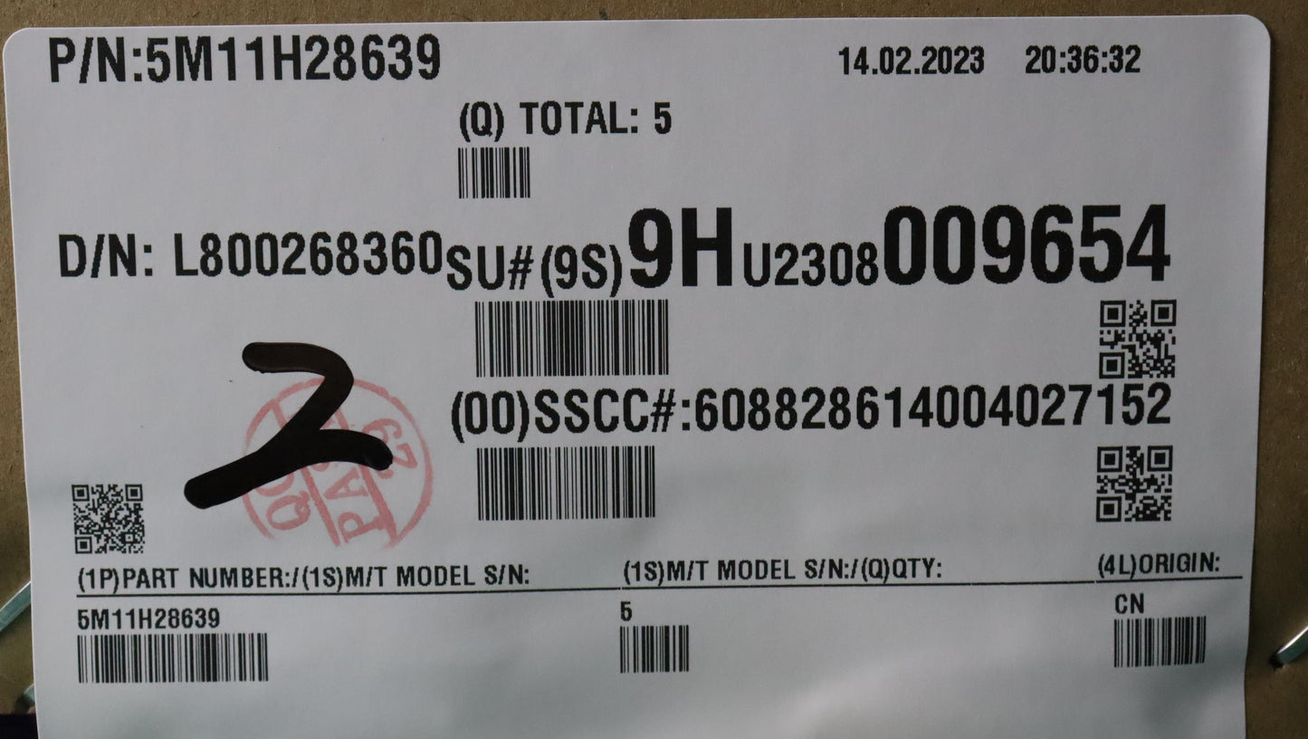 Lenovo Mech_Asm Liquidradidatorleftbk - 5M11H28639