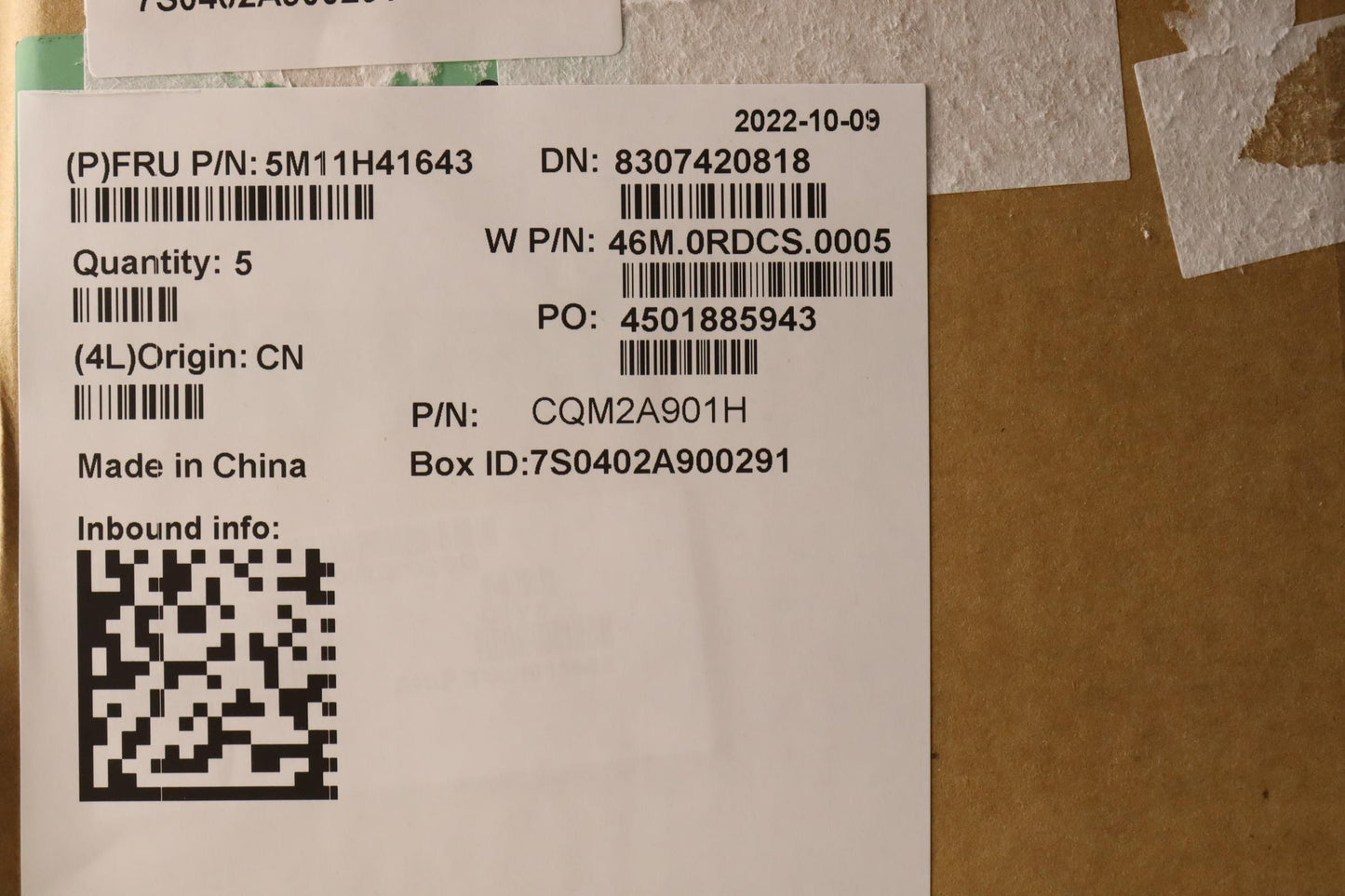 Lenovo Mechasm Wlan Ccvrara Kb Asm,Ch - 5M11H41643