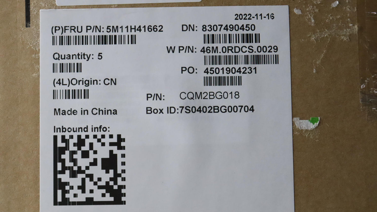 Lenovo Mechasm Wlan Ccvrger Kb Asm,Ch - 5M11H41662