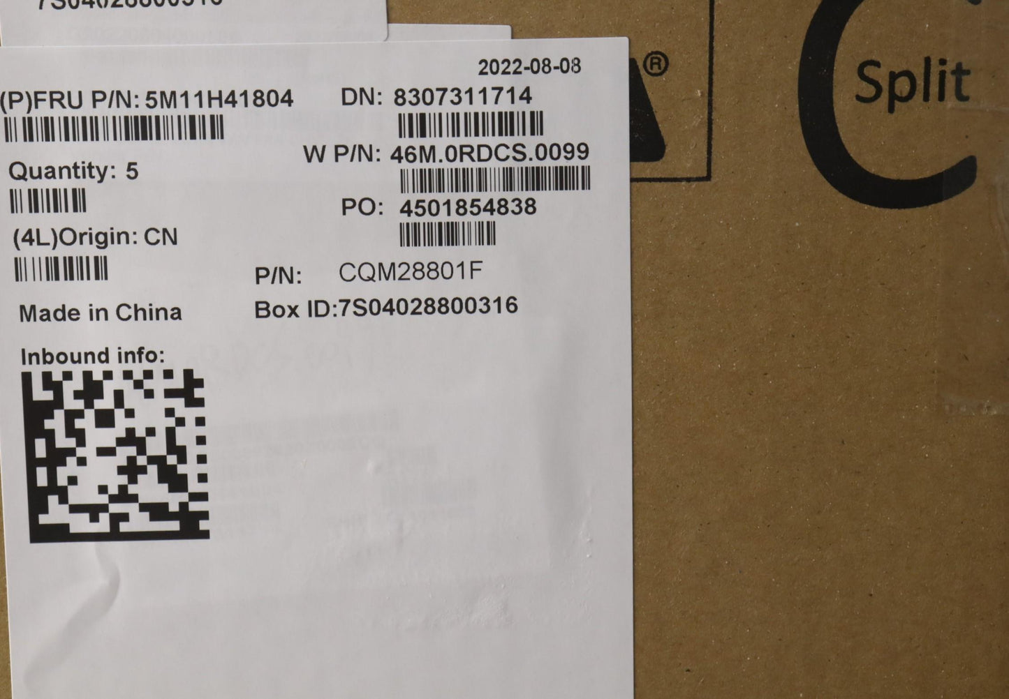 Lenovo Mechasm Ww Ccvrfra Kb Asm,Chy - 5M11H41804