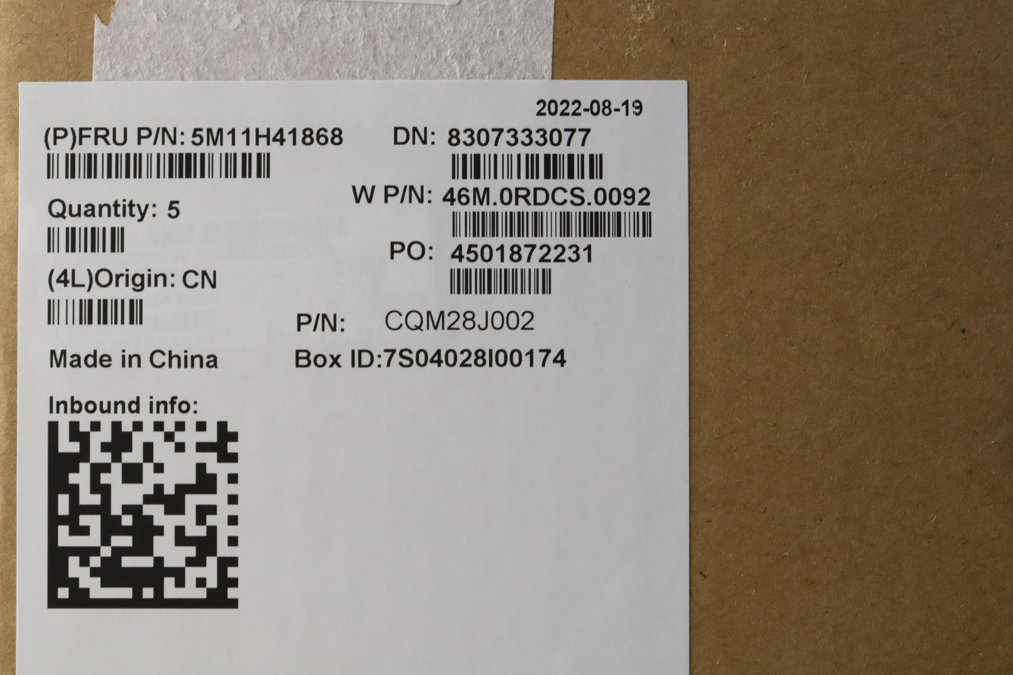 Lenovo Mechasm Ww Ccvrden Kb Asm,Ltn - 5M11H41868