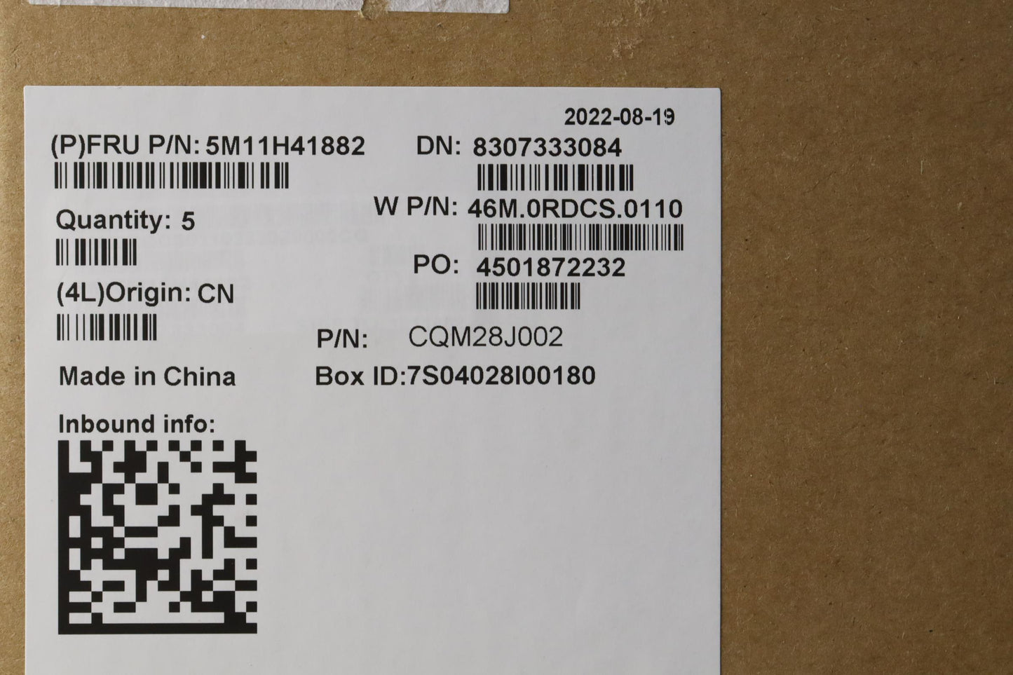 Lenovo Mechasm Ww Ccvrhun Kb Asm,Ltn - 5M11H41882