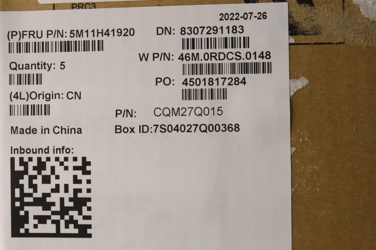 Lenovo Mechasm Ww Ccvruke Kb Asm,Ltn - 5M11H41920