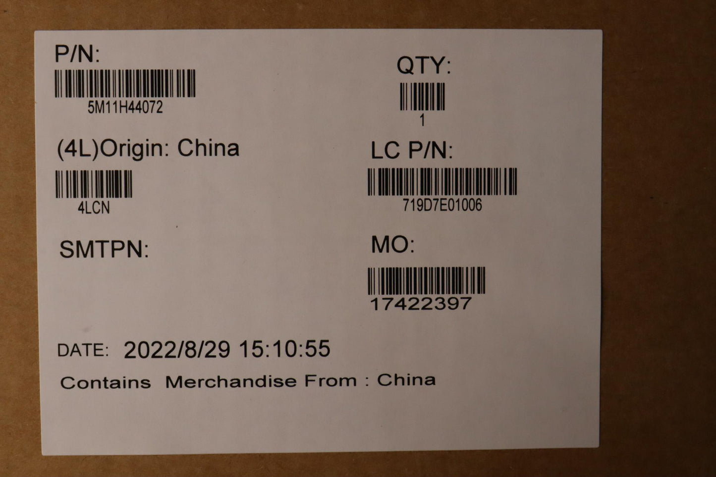 Lenovo Mechasm 1422K,Hd,Rgb,Wov,Boe - 5M11H44072
