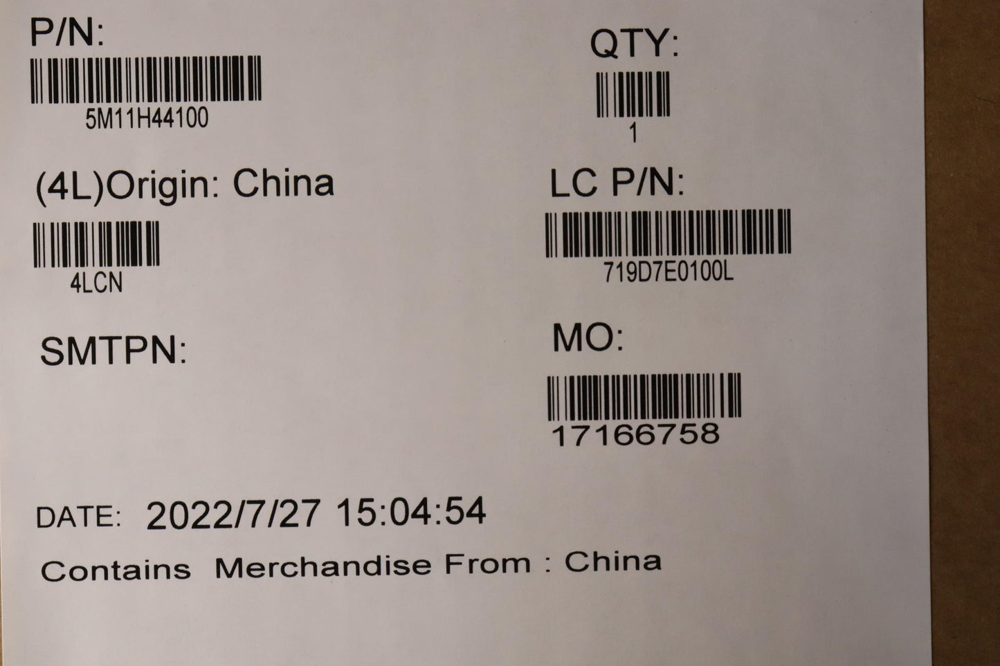 Lenovo - LCD Module, 14", WUXGA, Touch, Anti-Glare, 400nit, with FHD & IR Hybrid Camera - 5M11H44100