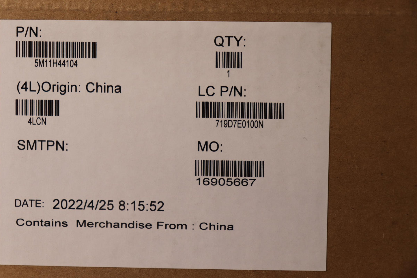 Lenovo 14" WUXGA LCD Module, Touch, Anti-Glare, 400 nits, FHD RGB Camera - 5M11H44104