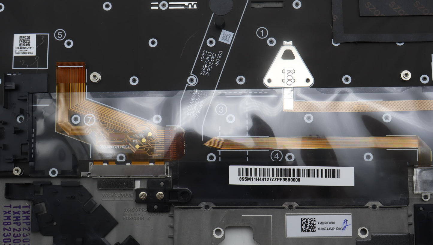 Lenovo Mechasm Grp Kbd Bzl,Bel,Wl,Db, - 5M11H44127