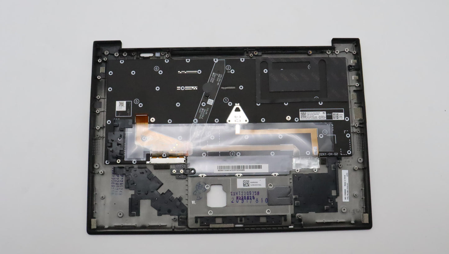 Lenovo Canadian French Backlit Keyboard with Deep Black C-Cover and WLAN - 5M11H44147