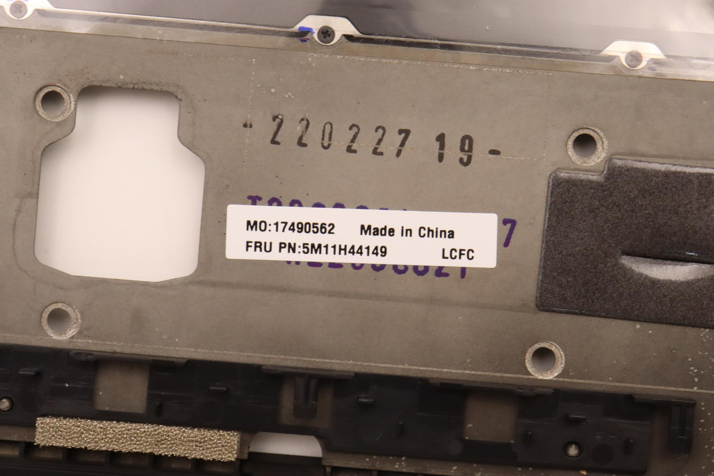 Lenovo Mechasm Grp Kbd Bzl,Ger,Wl,Db, - 5M11H44149