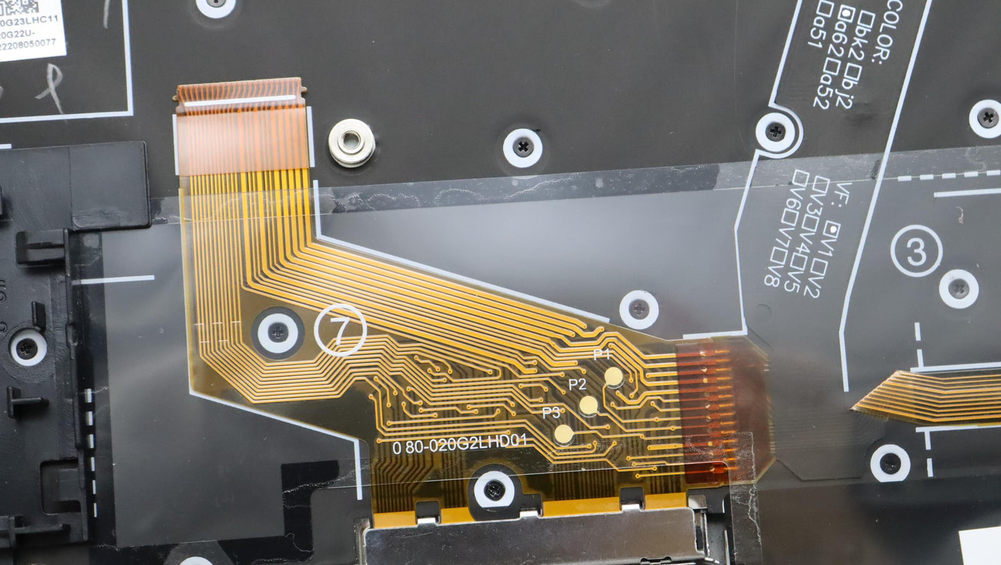 Lenovo Mechasm Grp Kbd Bzl,Ind Eng,Wl - 5M11H44159