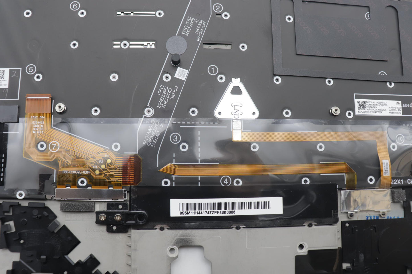 Lenovo Mechasm Grp Kbd Bzl,Spa,Wl,Db, - 5M11H44174
