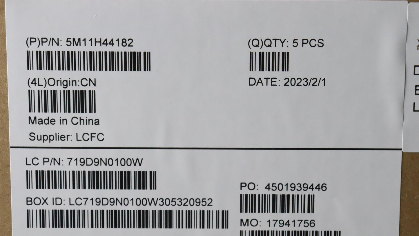 Lenovo Mechasm Grp Kbd Bzl,Sws,Wl,Db, - 5M11H44182