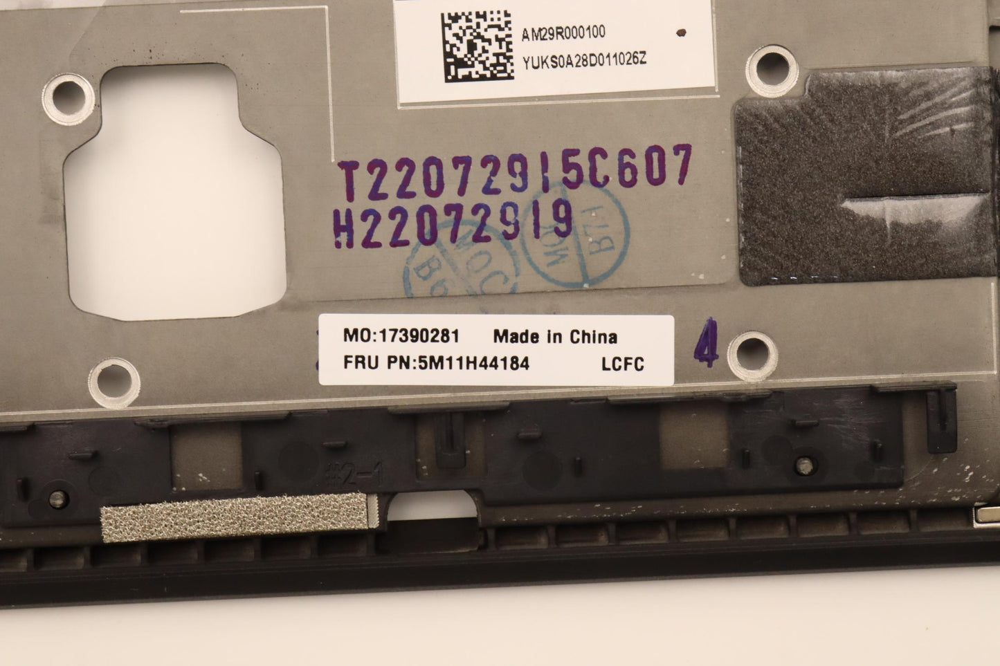Lenovo Mechasm Grp Kbd Bzl,Tc,Wl,Db,C - 5M11H44184