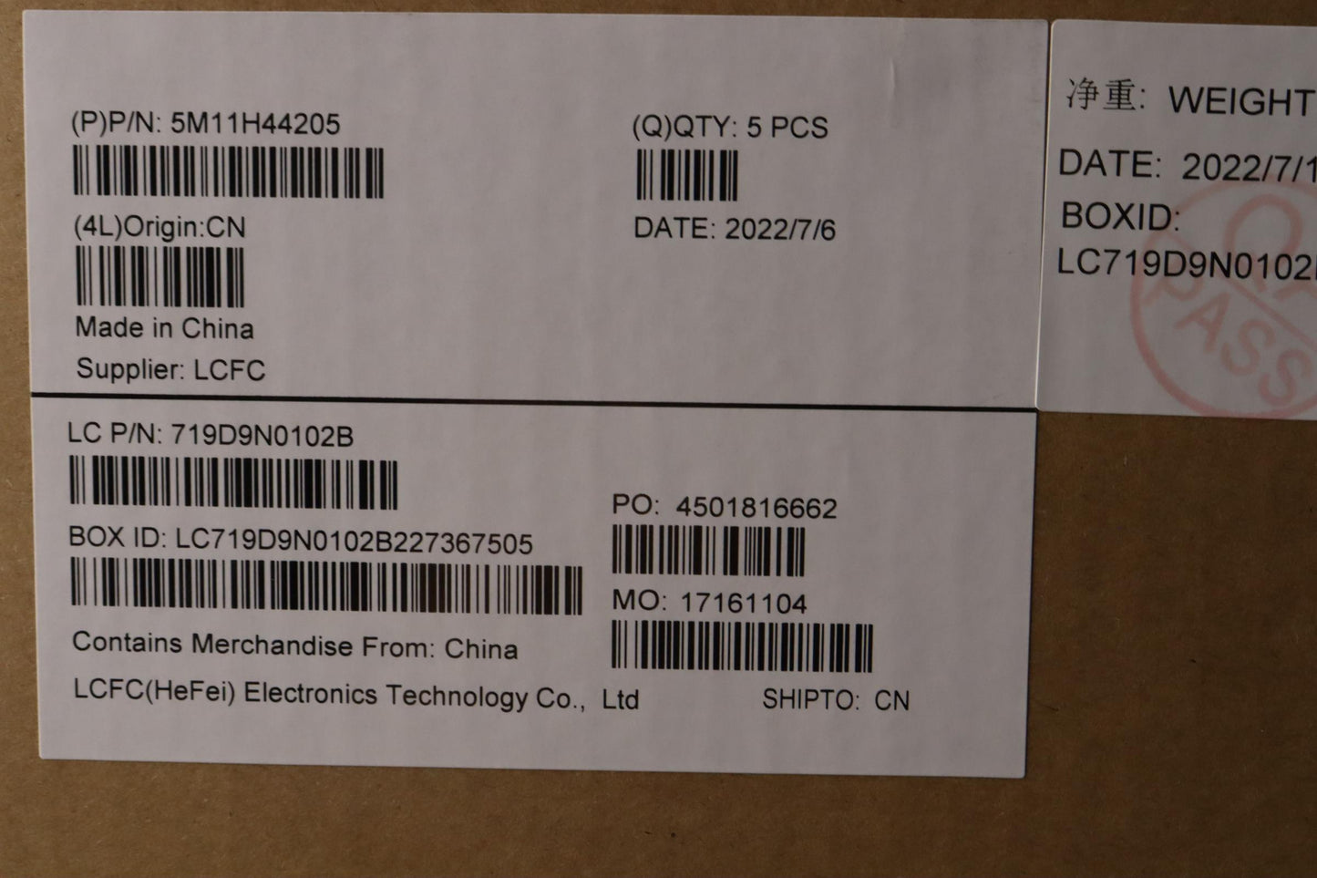 Lenovo Mechasm Grp Kbd Bzl,Bul,Ww,Db, - 5M11H44205