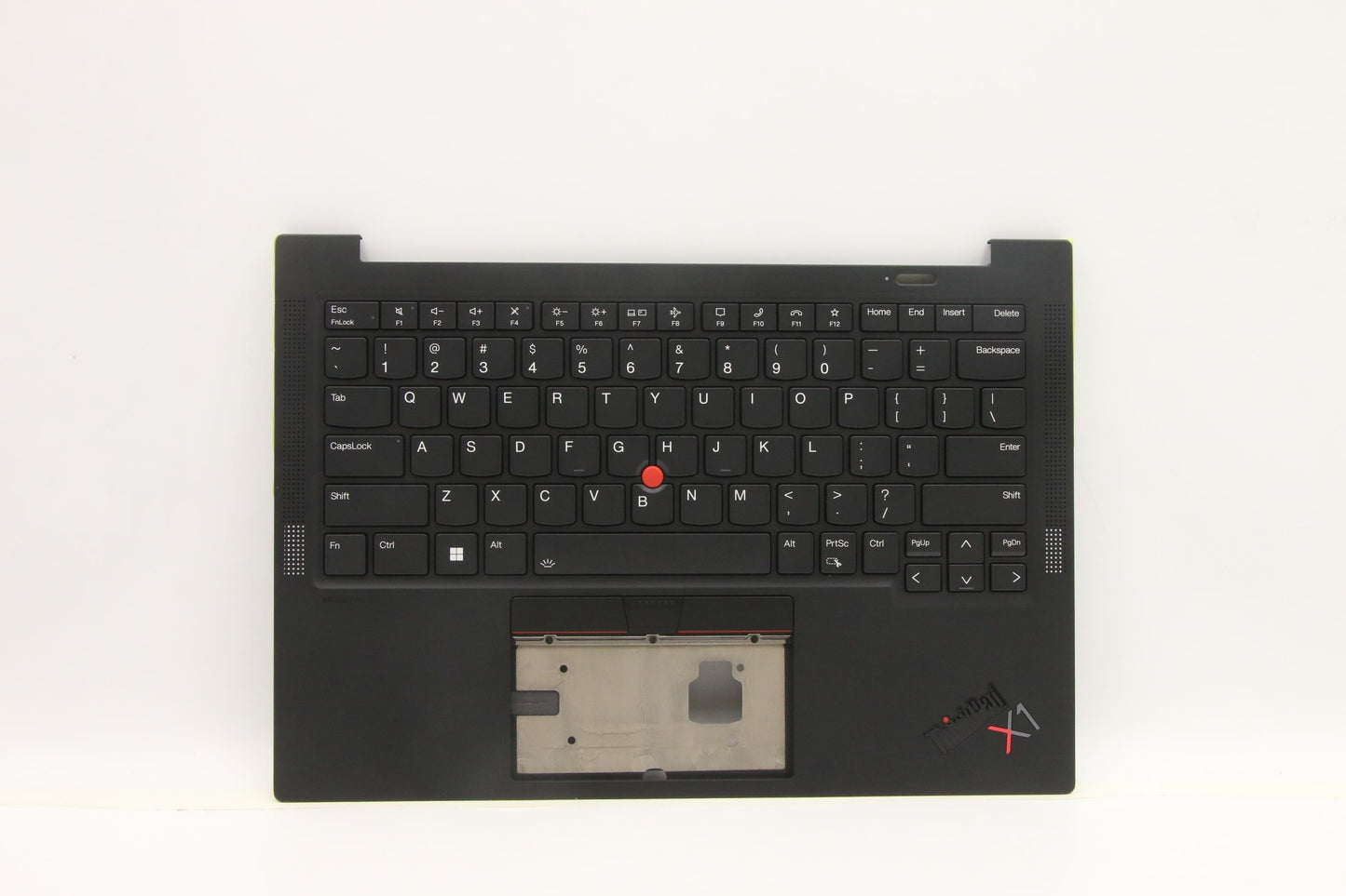 Lenovo C-Cover with Keyboard, USA English, Deep Black, Backlit, WWAN Compatible - 5M11H44213