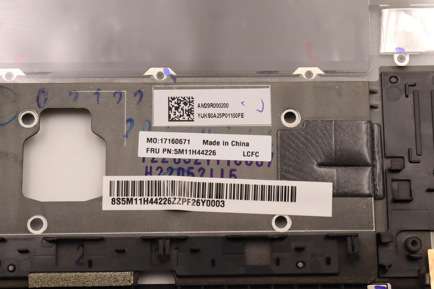 Lenovo Mechasm Grp Kbd Bzl,Gre,Ww,Db, - 5M11H44226