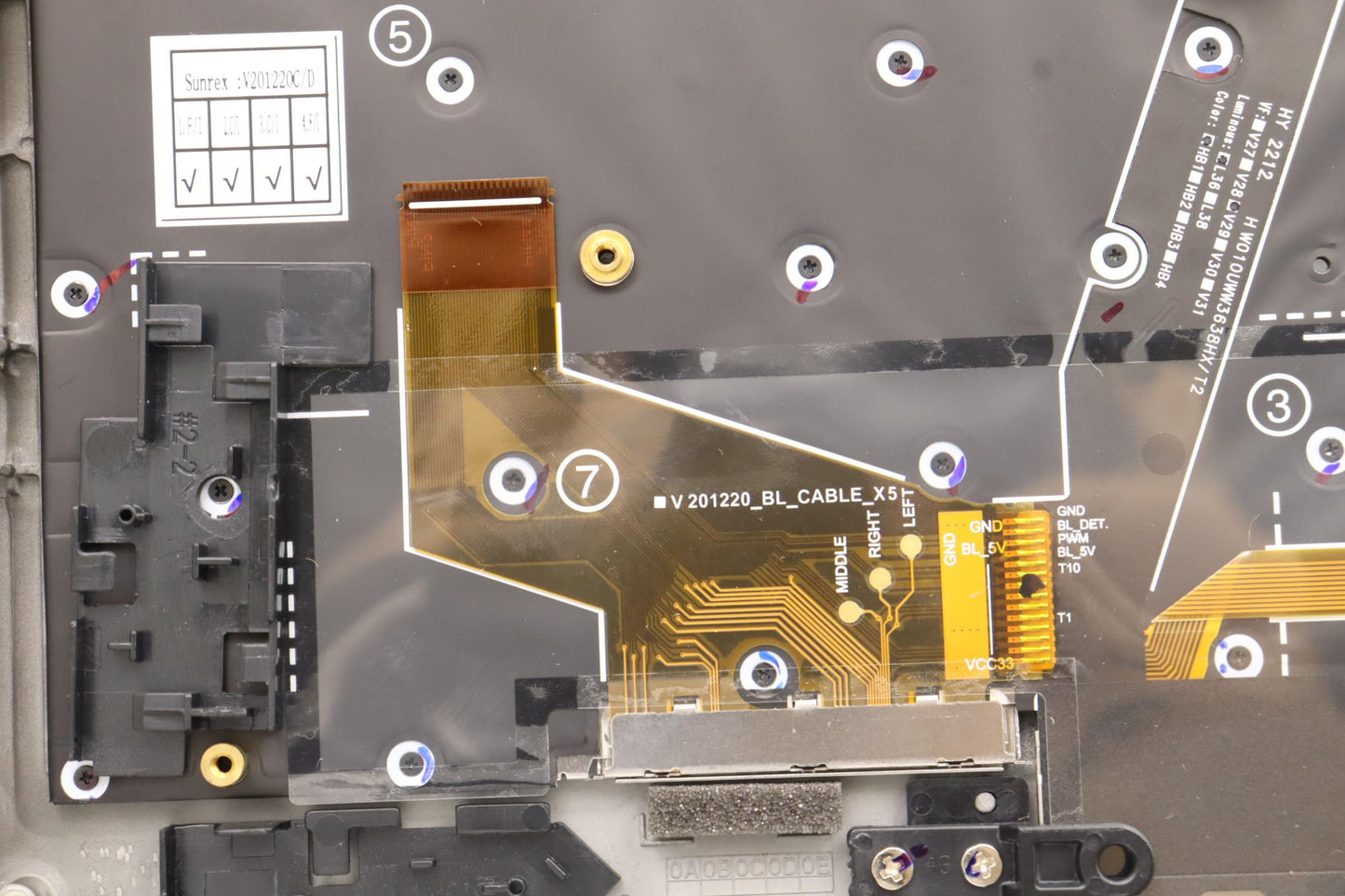 Lenovo Mechasm Grp Kbd Bzl,Ara,Wl,Db, - 5M11H44276