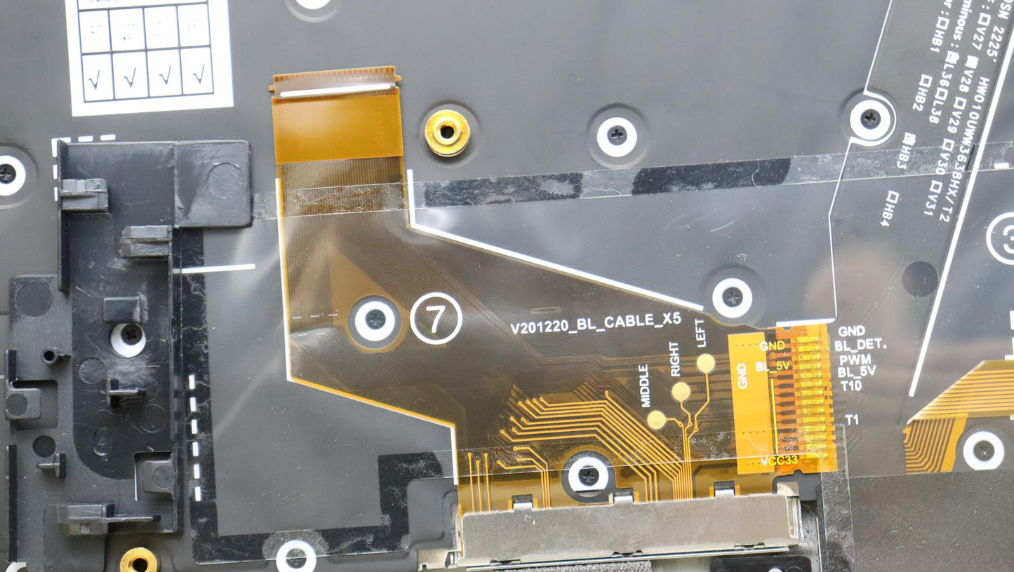Lenovo Mechasm Grp Kbd Bzl,Gre,Wl,Db, - 5M11H44303