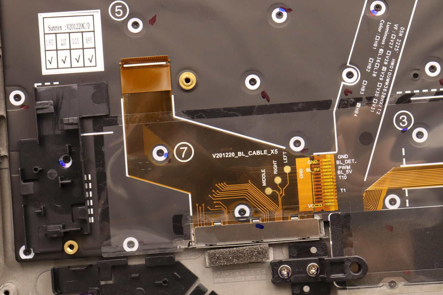 Lenovo Mechasm Grp Kbd Bzl,Hun,Wl,Db, - 5M11H44307
