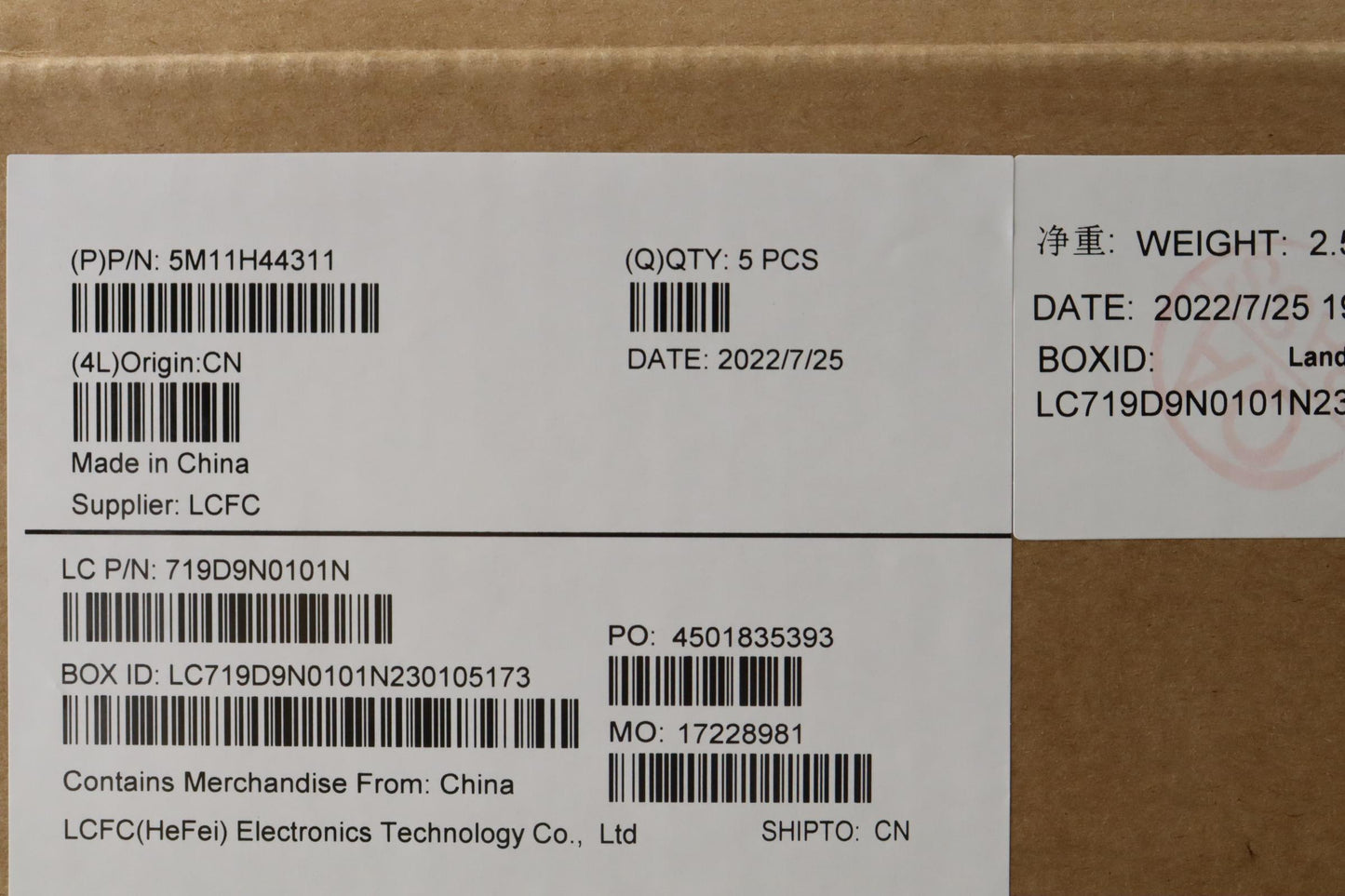 Lenovo Mechasm Grp Kbd Bzl,Ind Eng,Wl - 5M11H44311