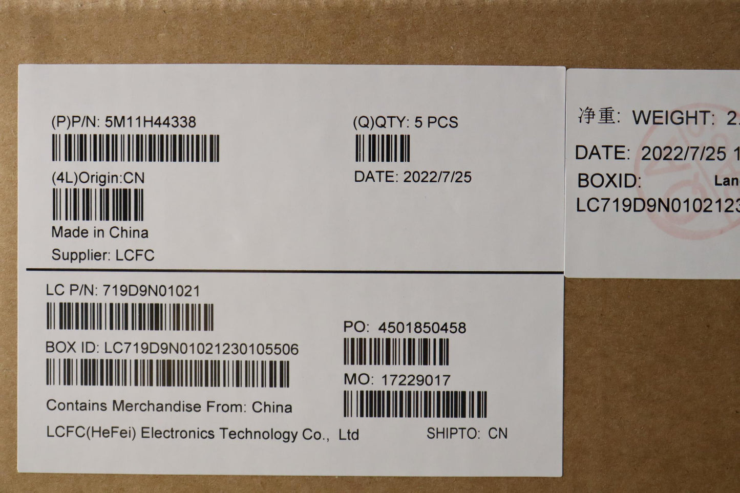Lenovo Mechasm Grp Kbd Bzl,Tc,Wl,Db,S - 5M11H44338