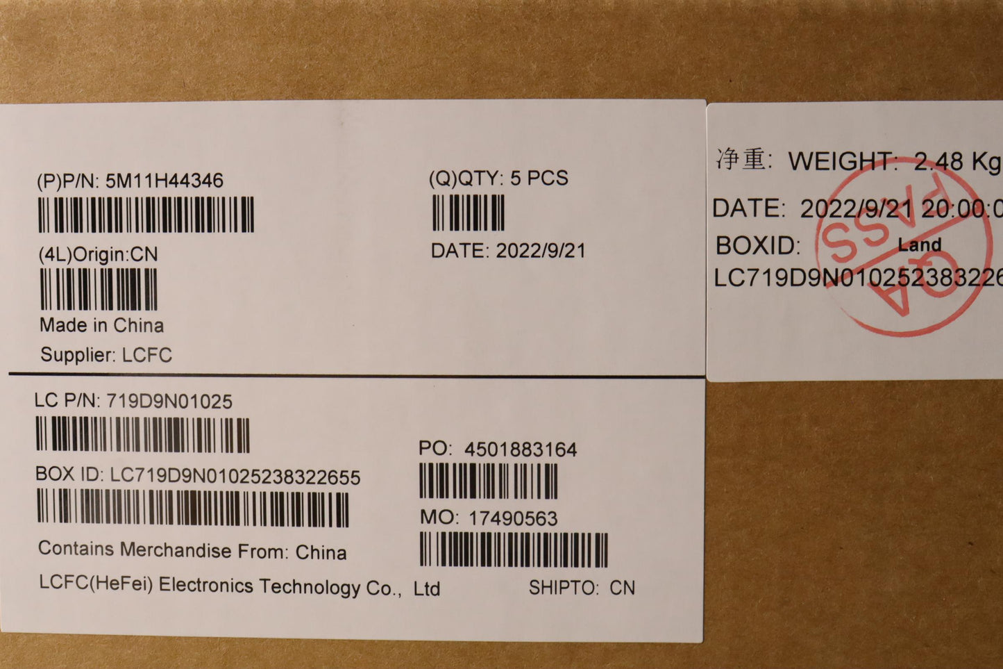 Lenovo Mechasm Grp Kbd Bzl,Uke,Wl,Db, - 5M11H44346