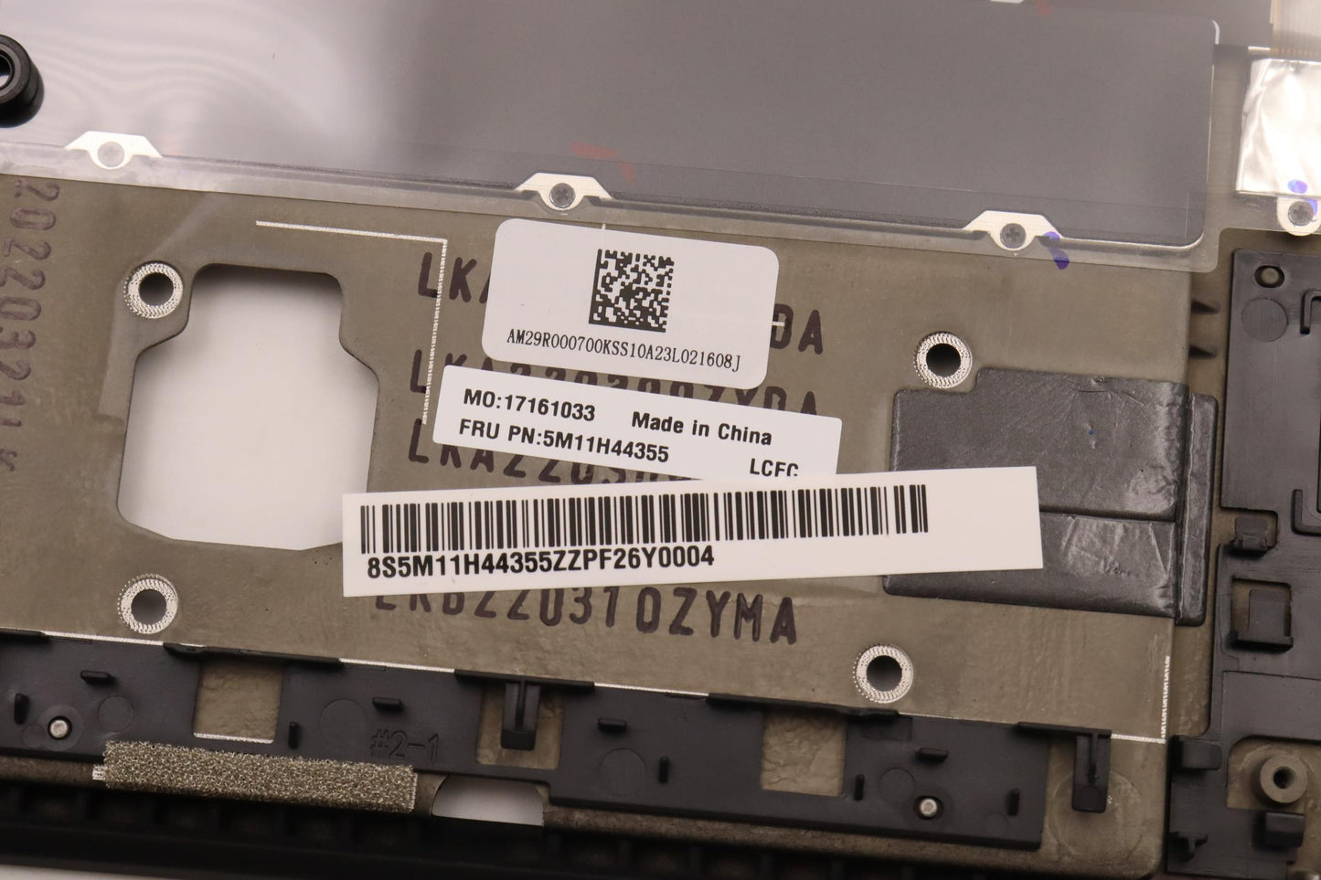 Lenovo Mechasm Grp Kbd Bzl,Bel,Ww,Db, - 5M11H44355