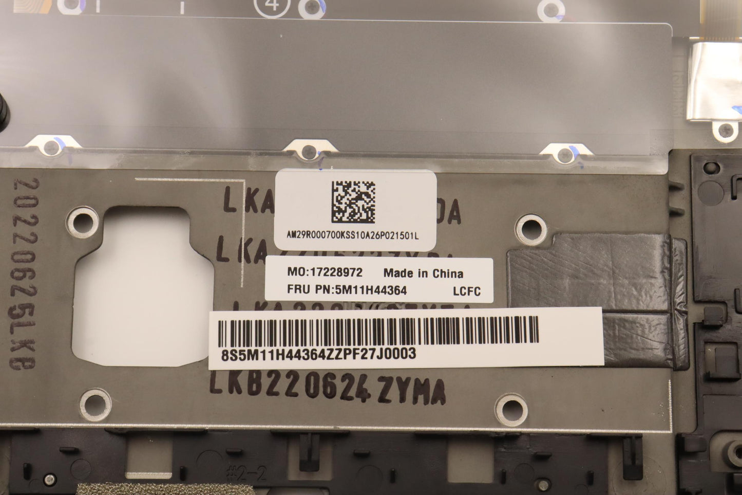 Lenovo Mechasm Grp Kbd Bzl,Est,Ww,Db, - 5M11H44364