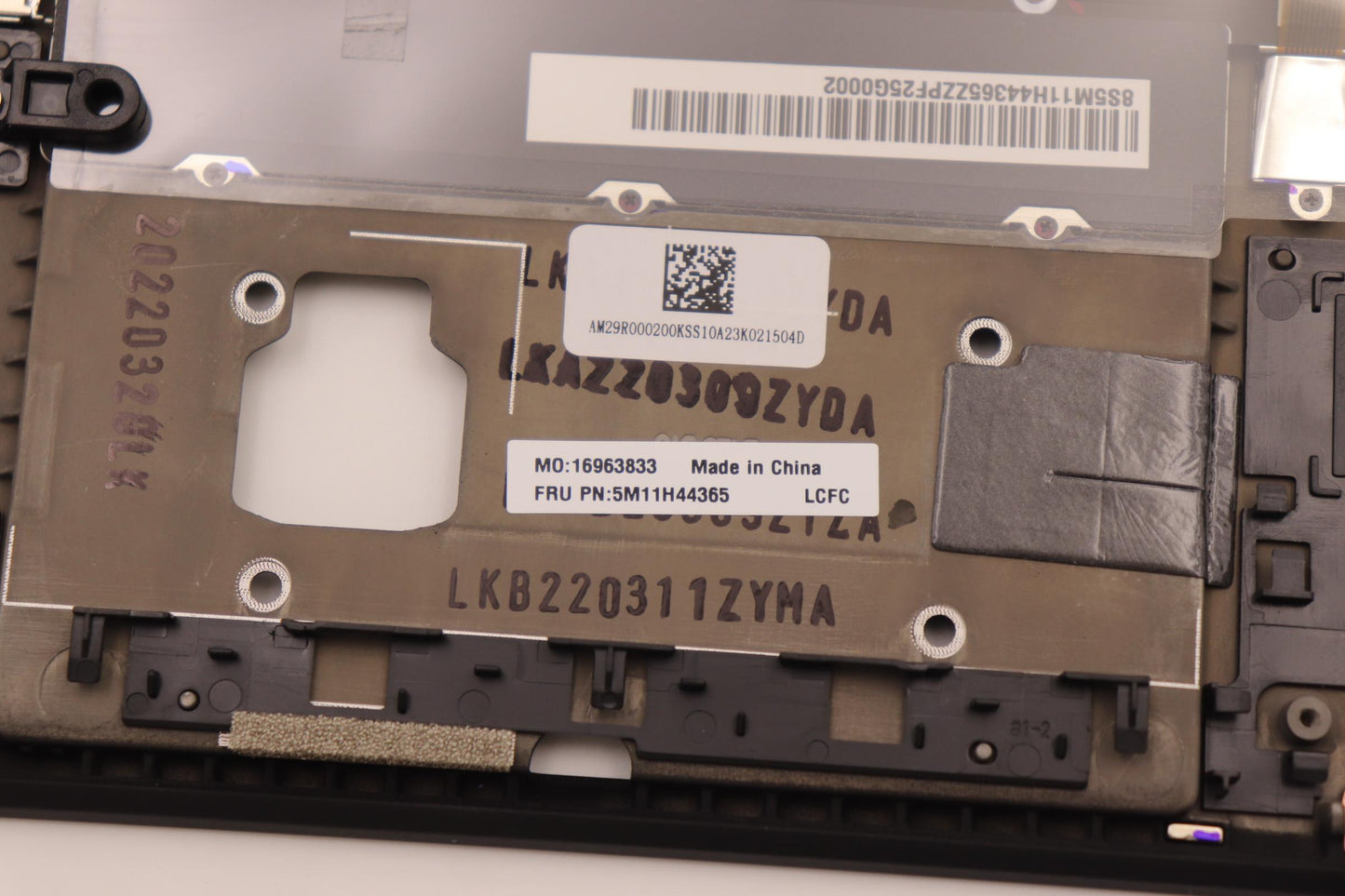 Lenovo Mechasm Grp Kbd Bzl,Euro Eng,W - 5M11H44365