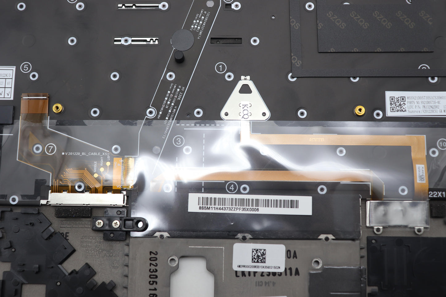 Lenovo Mechasm Grp Kbd Bzl,Gre,Ww,Db, - 5M11H44373