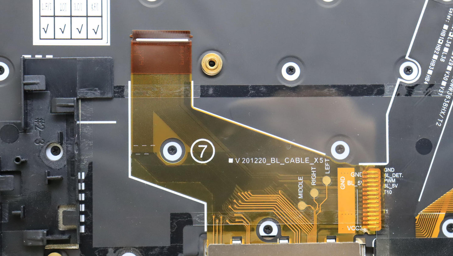 Lenovo Mechasm Grp Kbd Bzl,La Spa,Ww, - 5M11H44397
