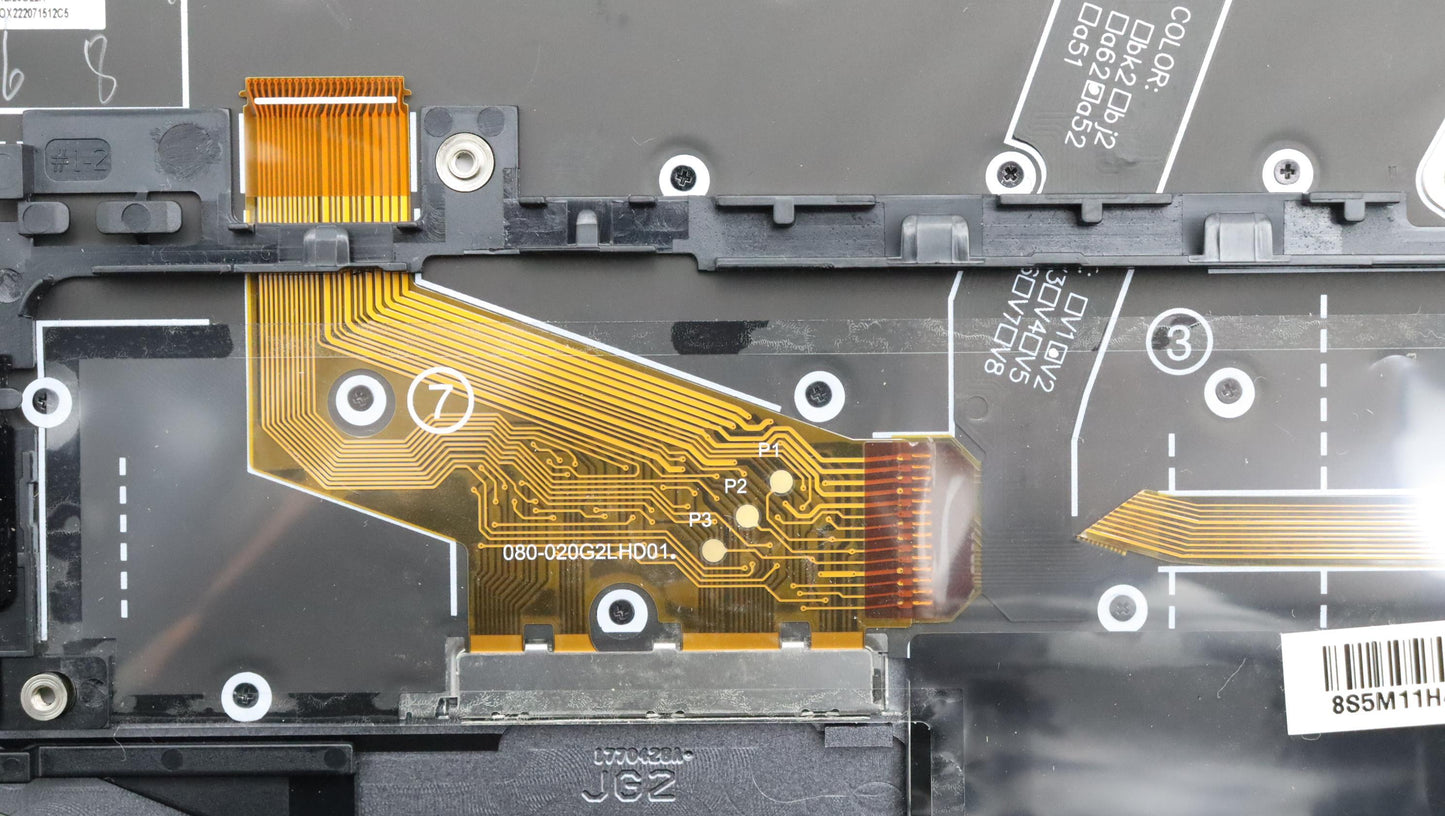 Lenovo Mechasm Kbd Bzl,Wl,Gy,Chy,Csa - 5M11H45725