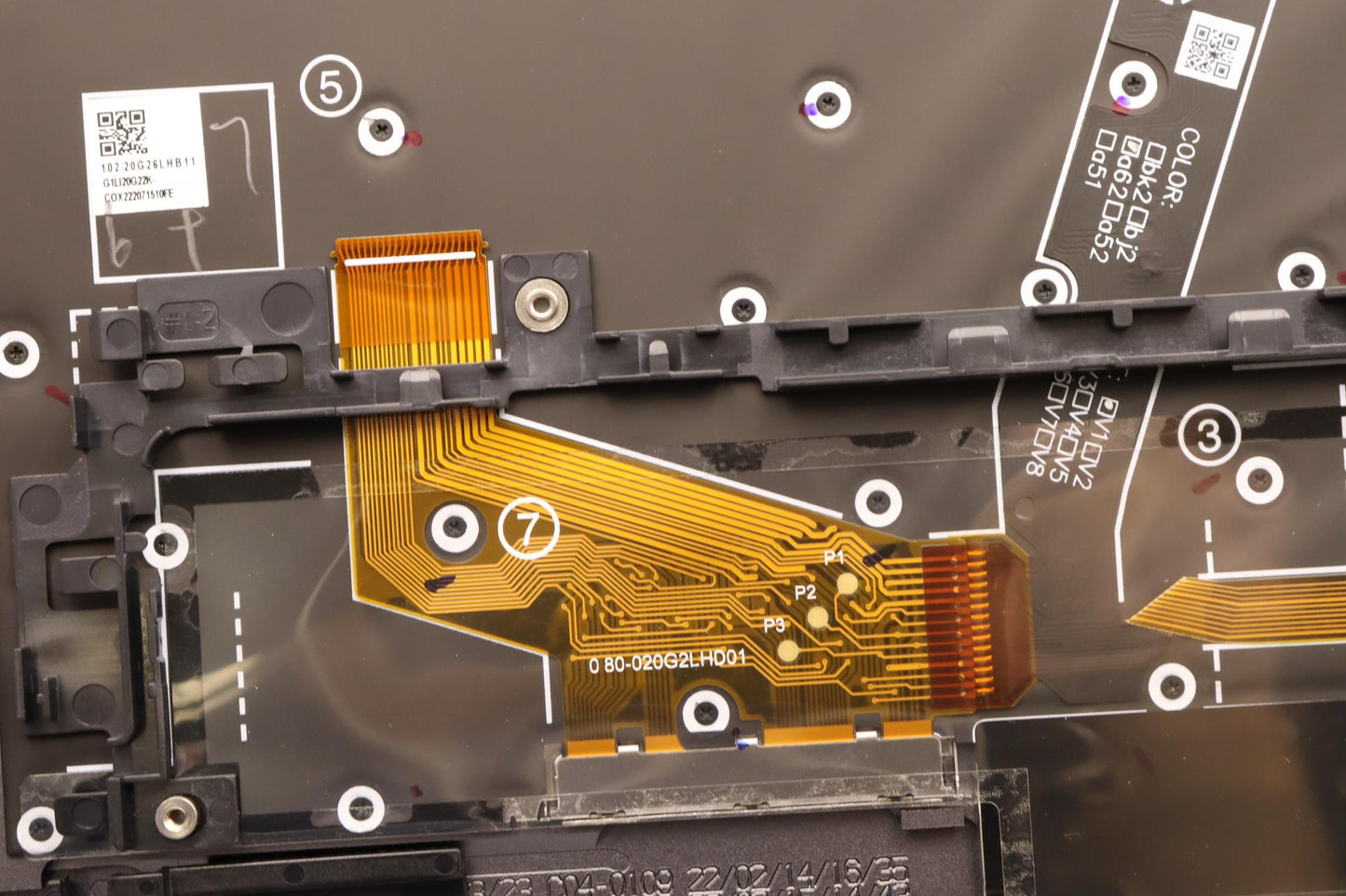Lenovo Mechasm Kbd Bzl,Wl,Gy,Chy,La S - 5M11H45727