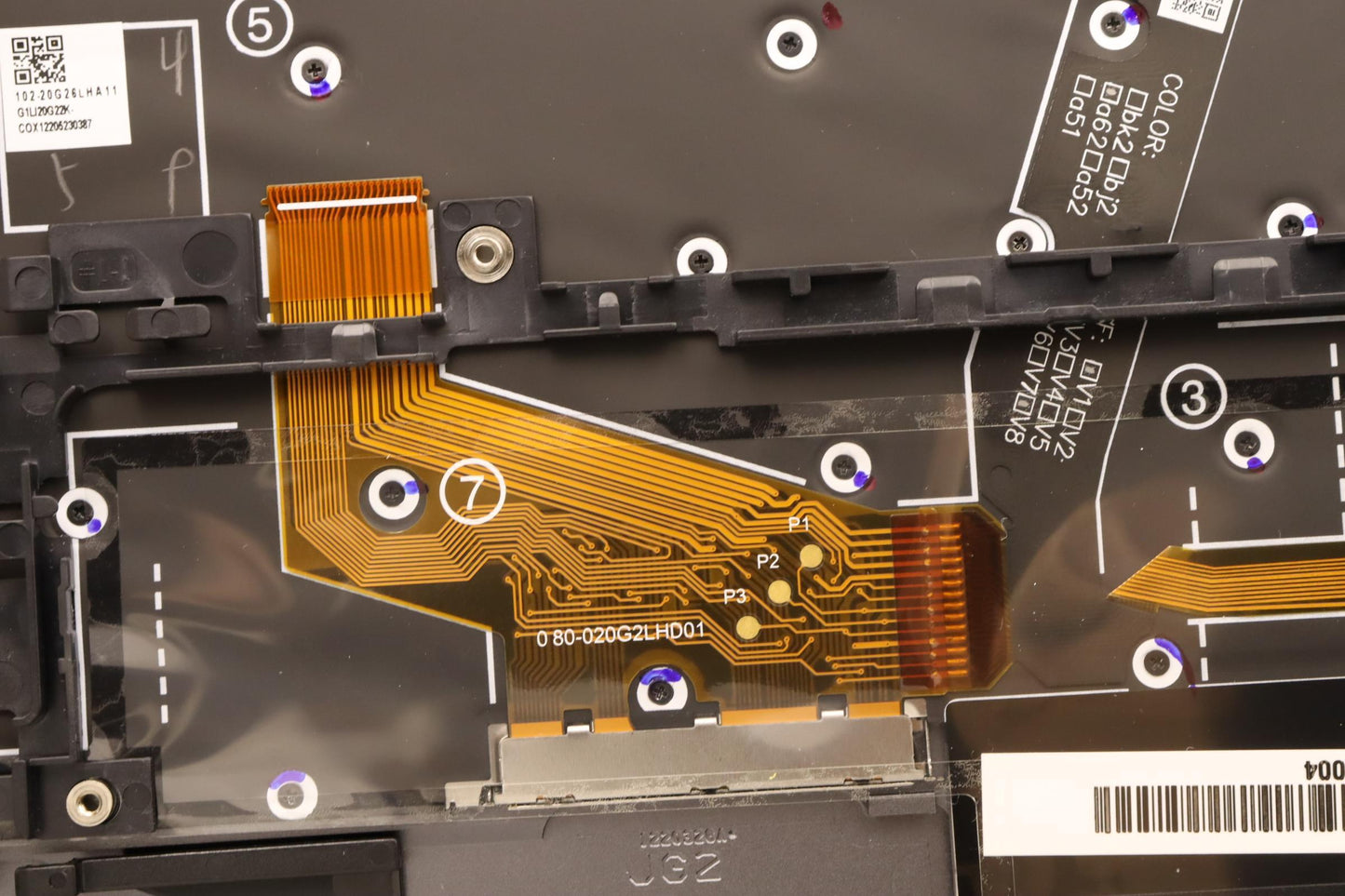 Lenovo Mechasm Kbd Bzl,Wl,Gy,Chy,Brl - 5M11H45728