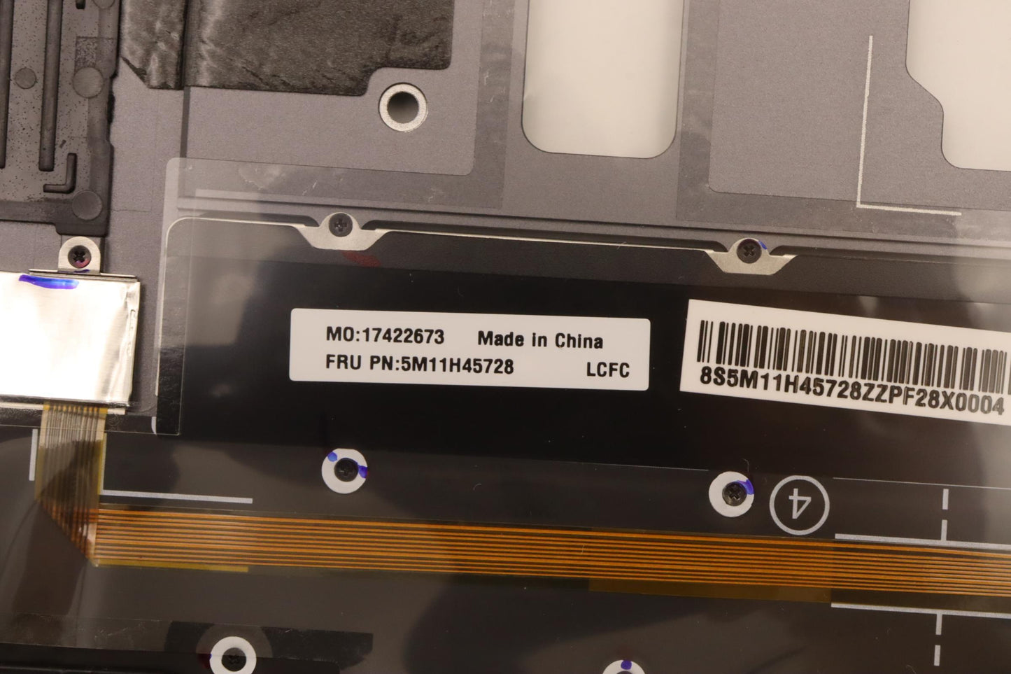 Lenovo Mechasm Kbd Bzl,Wl,Gy,Chy,Brl - 5M11H45728