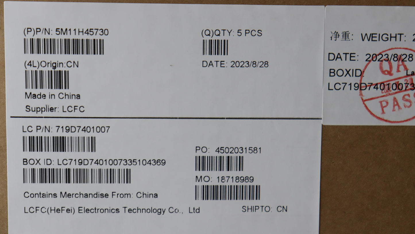 Lenovo Mechasm Kbd Bzl,Wl,Gy,Chy,Bel - 5M11H45730