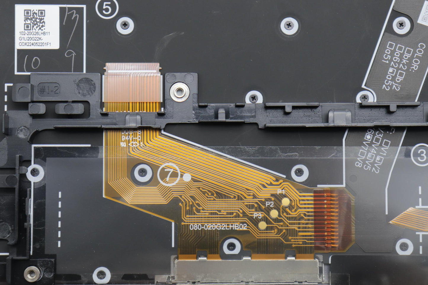 Lenovo Mechasm Kbd Bzl,Wl,Gy,Chy,Spa - 5M11H45733