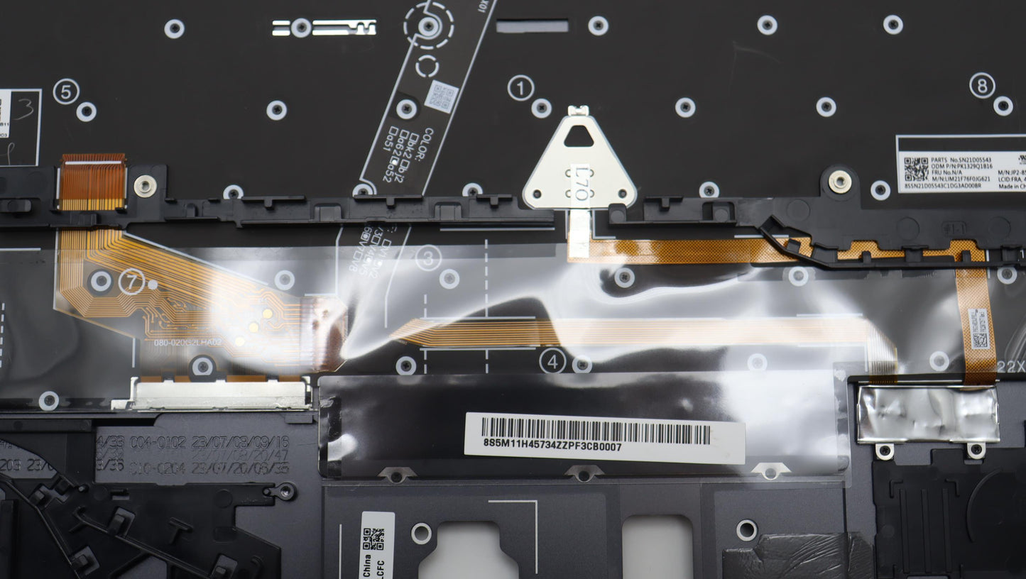 Lenovo Mechasm Kbd Bzl,Wl,Gy,Chy,Fra - 5M11H45734