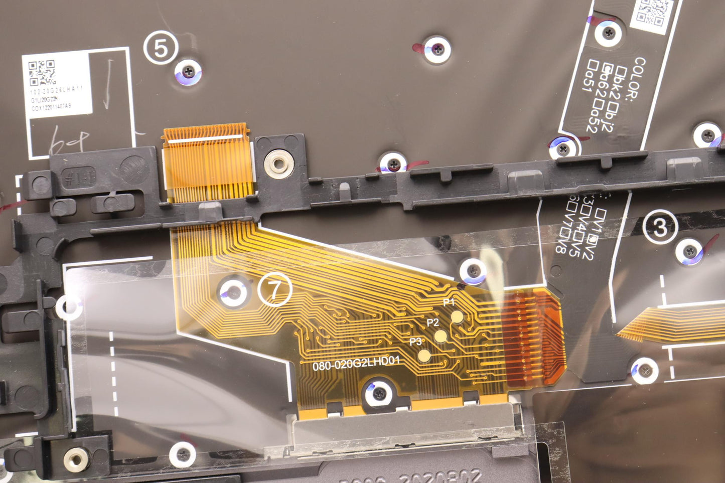 Lenovo Mechasm Kbd Bzl,Wl,Gy,Chy,Ger - 5M11H45735