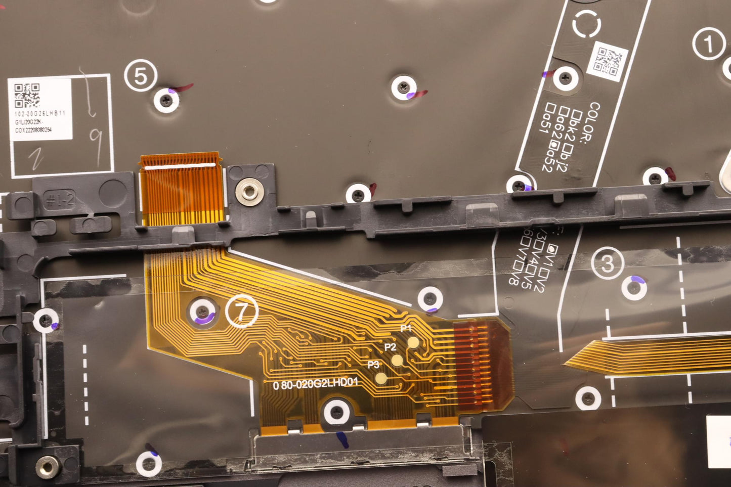 Lenovo Mechasm Kbd Bzl,Wl,Gy,Chy,Nor - 5M11H45741