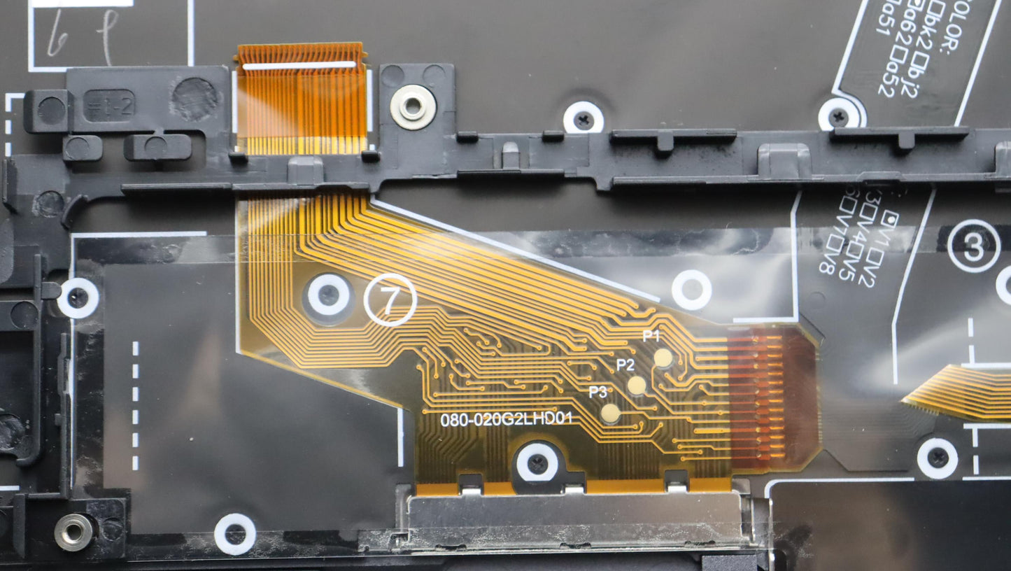 Lenovo Mechasm Kbd Bzl,Wl,Gy,Chy,Rus - 5M11H45743