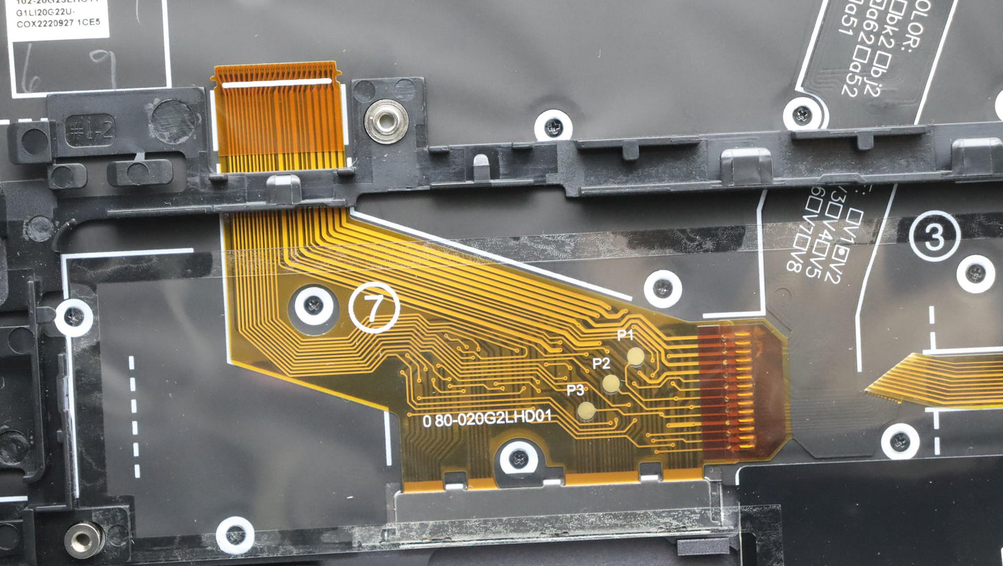 Lenovo Mechasm Kbd Bzl,Wl,Gy,Chy,Euro - 5M11H45749