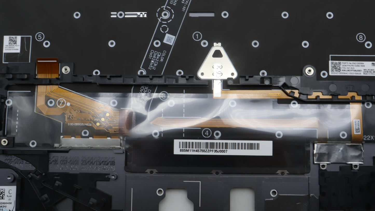 Lenovo Mechasm Kbd Bzl,Wl,Gy,Chy,Ind - 5M11H45755