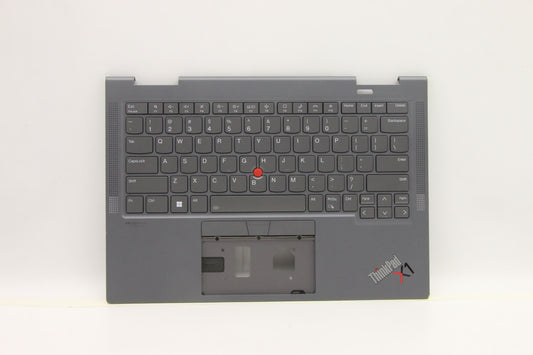 Lenovo Keyboard Bezel with WWAN Support, Gray, US English - 5M11H45761