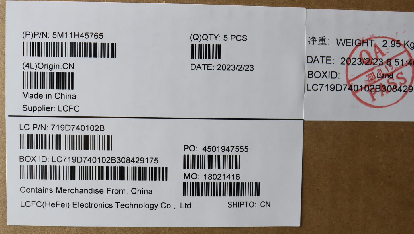 Lenovo Mechasm Kbd Bzl,Ww,Gy,Chy,Brl - 5M11H45765