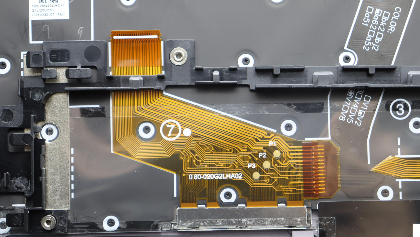 Lenovo Mechasm Kbd Bzl,Ww,Gy,Chy,Ara - 5M11H45766