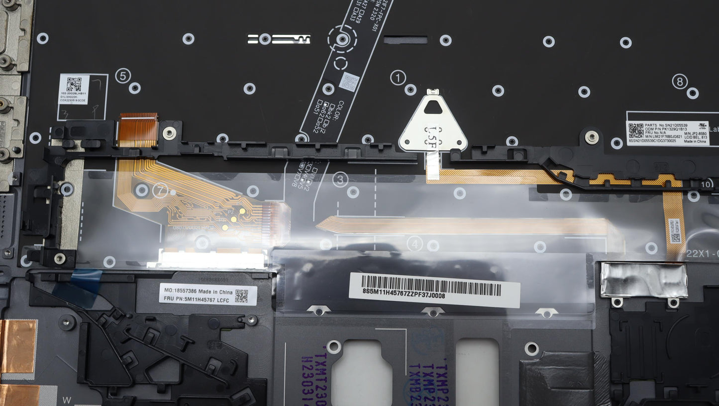 Lenovo Mechasm Kbd Bzl,Ww,Gy,Chy,Bel - 5M11H45767