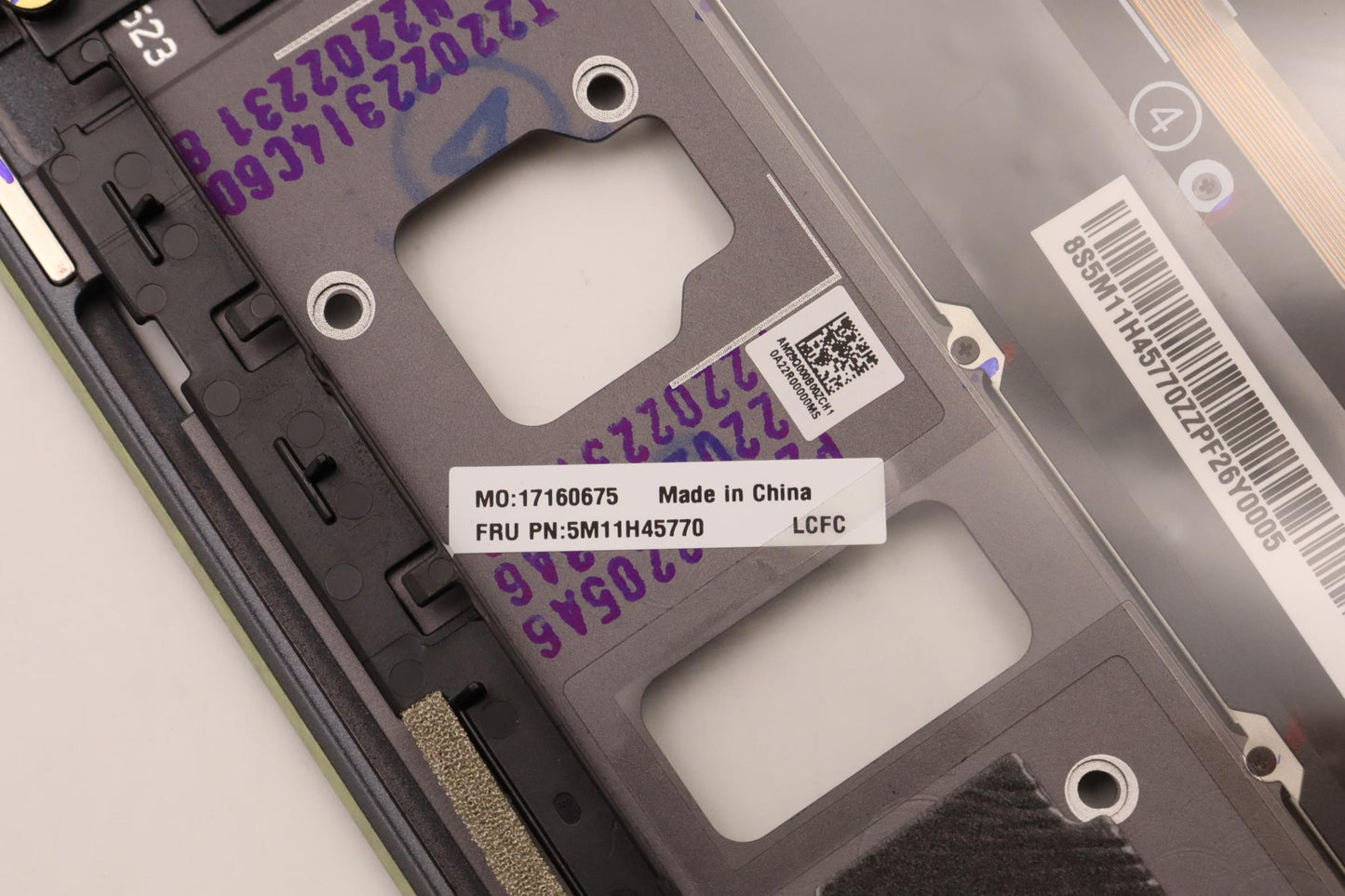 Lenovo Mechasm Kbd Bzl,Ww,Gy,Chy,Spa - 5M11H45770